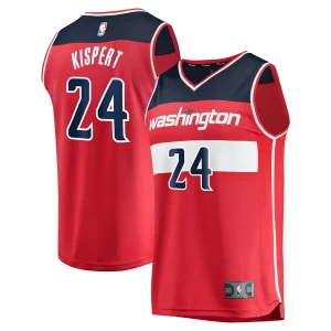 Atractivo Original Cool Corey Kispert Washington Wizards Youth Fast Break Replica Player Jersey Icon Edition Red