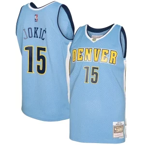 Duradero Fácil de llevar Nikola Jokic Denver Nuggets 2016/17 Swingman Jersey Light Blue