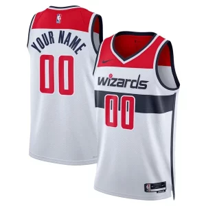 Comodo Increíble Bonito Washington Wizards Nike Unisex Swingman Custom Jersey White Association Edition