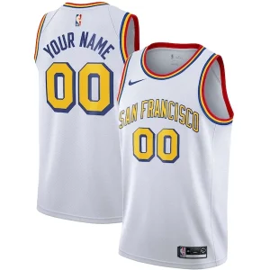 Versátil Clásico Golden State Warriors Nike Unisex 2019/20 Custom Swingman Jersey White Classic Edition