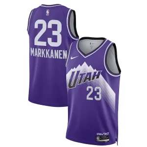 Resistente Bonito Encantador Lauri Markkanen Utah Jazz Nike Unisex 2023/24 Swingman Jersey Purple City Edition