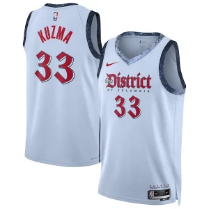 Resistente Elegante Kyle Kuzma Washington Wizards Nike Unisex 2024/25 Swingman Player Jersey City Edition Powder Blue