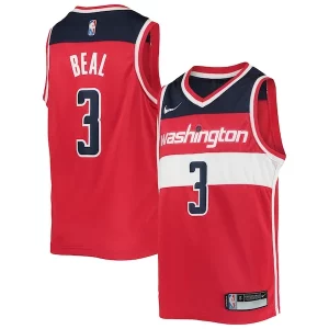 Versátil Fácil de llevar Genial Bradley Beal Washington Wizards Nike Youth 2021/22 Diamond Swingman Jersey Icon Edition Red