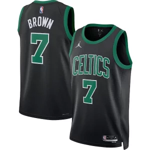 Cool Delicioso Jaylen Brown Boston Celtics Jordan Brand Unisex Swingman Jersey Statement Edition Black