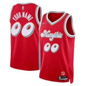 Ideal Resistente Maravilloso Memphis Grizzlies Nike Unisex 2024/25 Custom Swingman Jersey City Edition Red