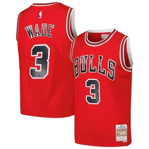 Elegante Ideal Dwyane Wade Chicago Bulls 2016/17 Hardwood Classics Swingman Jersey Red