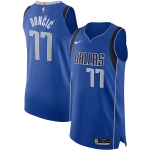 Comodo Atractivo Luka Dončić Dallas Mavericks Nike Authentic Jersey Association Edition Blue