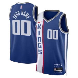 Comodo Genial Clásico Sacramento Kings Nike Unisex 2023/24 Custom Swingman Jersey Blue City Edition