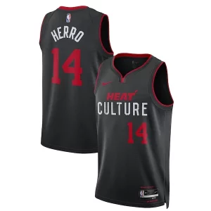 Cool Tyler Herro Miami Heat Nike Unisex 2023/24 Swingman Jersey Black City Edition