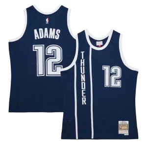 Perfecto Steven Adams Oklahoma City Thunder Hardwood Classics Swingman Jersey Navy