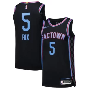 Chulo Bonito De'Aaron Fox Sacramento Kings Nike Authentic Player Jersey City Edition Black
