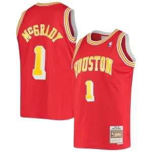 Robusto Resistente Tracy McGrady Houston Rockets 2001/02 Hardwood Classics Swingman Jersey Red