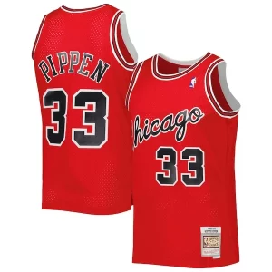 Único Scottie Pippen Chicago Bulls Hardwood Classics 2003 04 Swingman Jersey Red