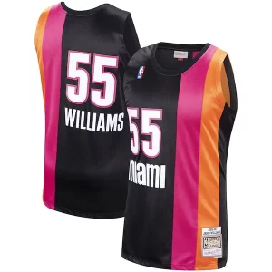Magnífico Increíble Robusto Jason Williams Miami Heat 2005/06 Hardwood Classics Swingman Jersey Black