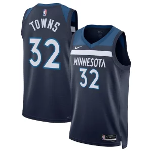 Versátil Karl Anthony Towns Minnesota Timberwolves Nike Unisex Swingman Jersey Icon Edition Navy