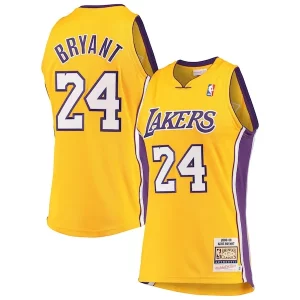 Estupendo Ideal Men's Los Angeles Lakers Kobe Bryant Gold Hardwood Classics 2008 09 Authentic Jersey