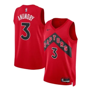 Elegante Fácil de llevar Versátil OG Anunoby Toronto Raptors Nike Unisex Swingman Jersey Association Edition Red