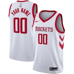 Sofisticado Houston Rockets Nike Swingman Custom Jersey Association Edition White