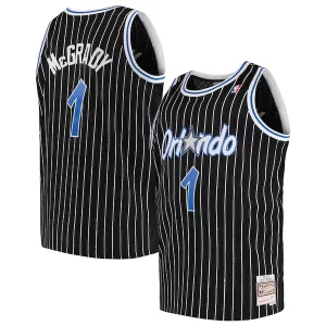 Atractivo Tracy McGrady Orlando Magic 2003/04 Big & Tall Hardwood Classics Swingman Jersey Black/Blue