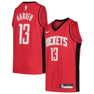 Genial James Harden Houston Rockets Nike Youth Team Swingman Jersey Icon Edition Red