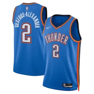 Estupendo Shai Gilgeous Alexander Oklahoma City Thunder Nike Unisex Swingman Replica Jersey Icon Edition Blue