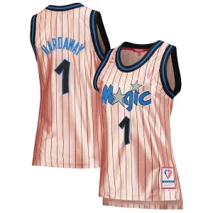 Increíble Cool Duradero Penny Hardaway Orlando Magic Women's 75th Anniversary Rose Gold 1993 Swingman Jersey Pink