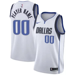 Atractivo Sofisticado Dallas Mavericks Nike Custom Swingman Jersey White Association Edition