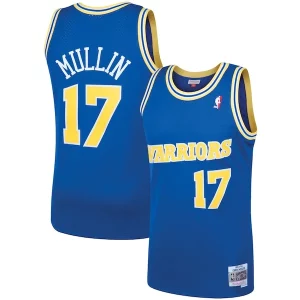 Genial Duradero Chris Mullin Golden State Warriors 1993/94 Hardwood Classics Swingman Jersey Royal