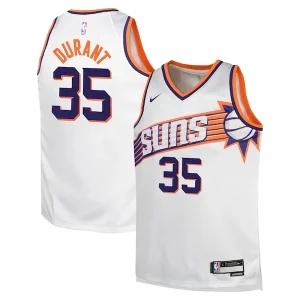 Fantástico Kevin Durant Phoenix Suns Nike Youth Swingman Jersey Association Edition White