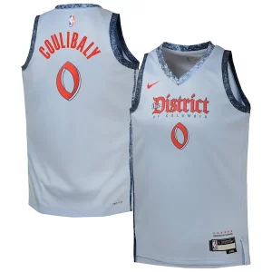 Bonito Delicioso Bilal Coulibaly Washington Wizards Nike Youth 2024/25 Swingman Player Jersey City Edition Light Blue
