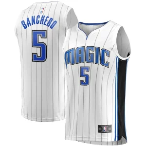 Perfecto Paolo Banchero Orlando Magic Fast Break Association Jersey White