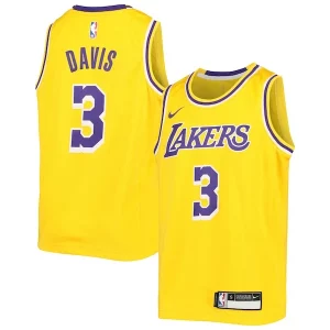 Perfecto Anthony Davis Los Angeles Lakers Nike Youth Swingman Jersey Icon Edition Gold