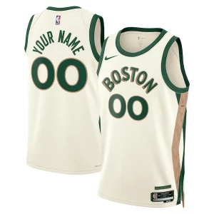 Atractivo Maravilloso Boston Celtics Nike Unisex 2023/24 Custom Swingman Jersey White City Edition
