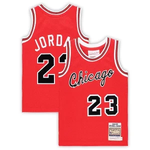 Delicioso Michael Jordan Chicago Bulls Preschool Hardwood Classics 1984/85 Authentic Swingman Jersey Red