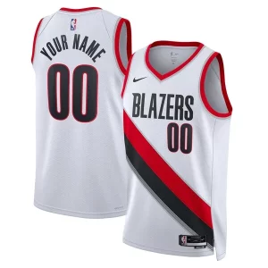 Único Increíble Exquisito Portland Trail Blazers Nike Unisex Swingman Custom Jersey White Association Edition