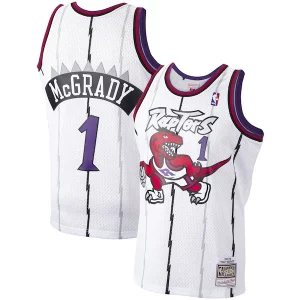 Original Perfecto Tracy McGrady Toronto Raptors 1998/99 Hardwood Classics Swingman Jersey White