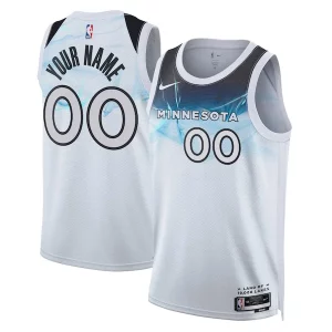Exquisito Minnesota Timberwolves Nike Unisex 2024/25 Custom Swingman Jersey City Edition White