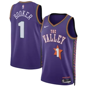 Genial Lujoso Ideal Devin Booker Phoenix Suns Nike Unisex 2024/25 Swingman Player Jersey City Edition Purple