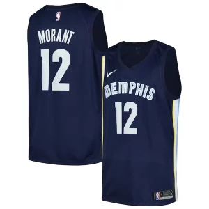 Cool Lujoso Fantástico Ja Morant Memphis Grizzlies Nike Swingman Player Jersey Icon Edition Navy