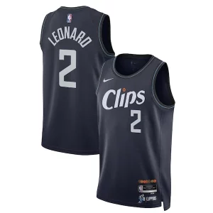 Maravilloso Fantástico Kawhi Leonard LA Clippers Nike Unisex 2023/24 Swingman Jersey Navy City Edition
