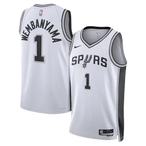 Ideal Único Duradero Victor Wembanyama San Antonio Spurs Nike Unisex Swingman Jersey Association Edition White