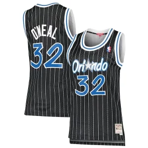 Práctico Lujoso Shaquille O'Neal Orlando Magic Women's 1995/96 Hardwood Classics Swingman Jersey Black