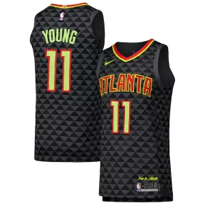 Bonito Hermoso Trae Young Atlanta Hawks Nike Authentic Player Jersey Icon Edition Black