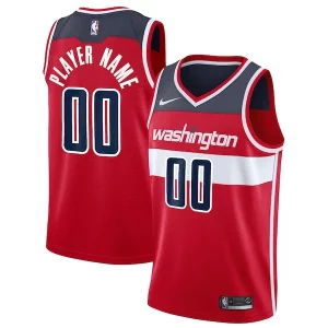 Lujoso Washington Wizards Nike 2020/21 Swingman Custom Jersey Icon Edition Red