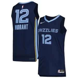 Genial Ideal Ja Morant Memphis Grizzlies Nike Authentic Jersey Association Edition Navy