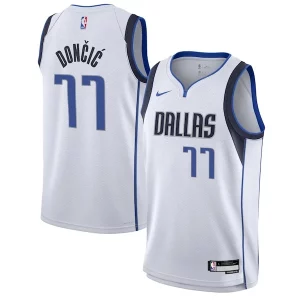 Cool Luka Dončić Dallas Mavericks Nike Youth Swingman Jersey Association Edition White