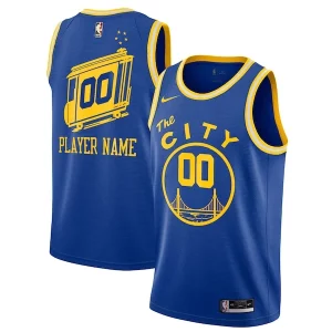 Elegante Golden State Warriors Nike 2020/21 Hardwood Classics Swingman Custom Jersey Blue