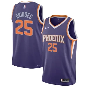 Resistente Mikal Bridges Phoenix Suns Nike Youth Swingman Jersey Icon Edition Purple/White