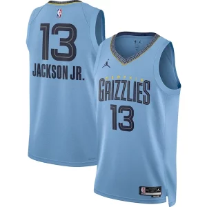 Perfecto Jaren Jackson Jr. Memphis Grizzlies Jordan Brand Unisex Swingman Jersey Statement Edition Light Blue