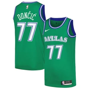 Maravilloso Fantástico Estupendo Luka Dončić Dallas Mavericks Nike Swingman Player Jersey Classic Edition Green